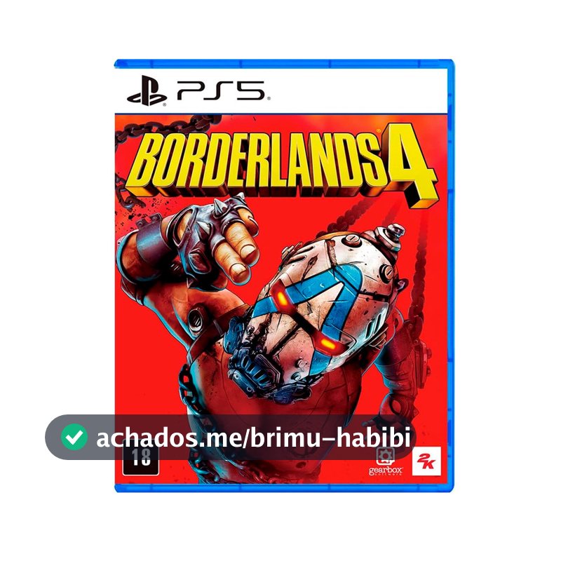 Jogo Borderlands 4 PlayStation 5 Mídia Física