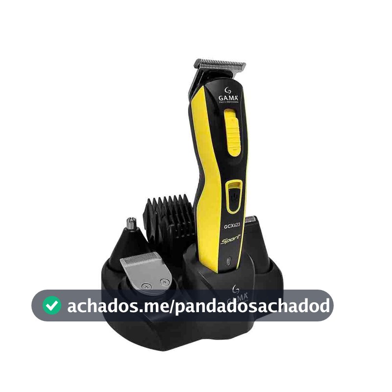 GA.MA ITALY Máquina De Cabelo E Barba Multi-Styler Gcx623 Sport USB