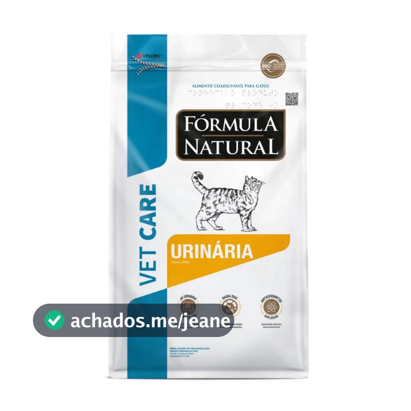Formula Natural Trato Urinario Ração Para Gatos 7kg