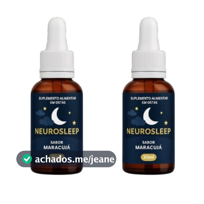 2 NeuroSleep Gotas 30 ml | Fórmula Premium - Noites de sono mais tranquilas