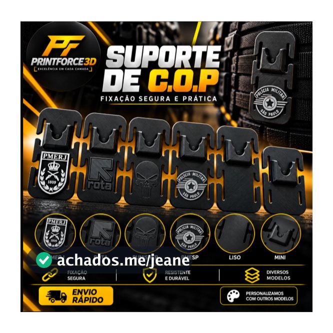 SUPORTE COP MOTOROLA - PMESP / PMERJ (ENVIO NO MESMO DIA)