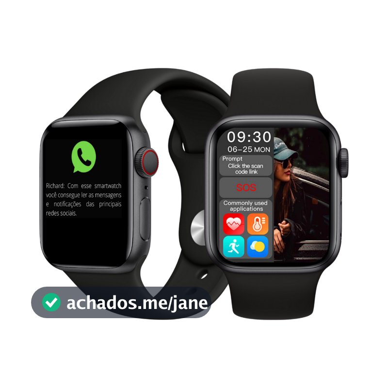 Relógio Inteligente Smartwatch Serie 10 Tela 45mm Com Película Feminino Masculino - Fere Fit