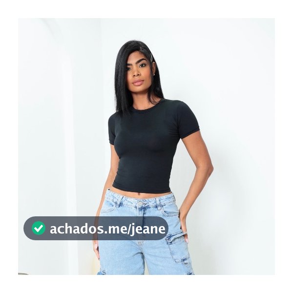 Baby Tee Feminina - Blusa Slim Fit Manga Curta Blusa de Compressão Várias Cores