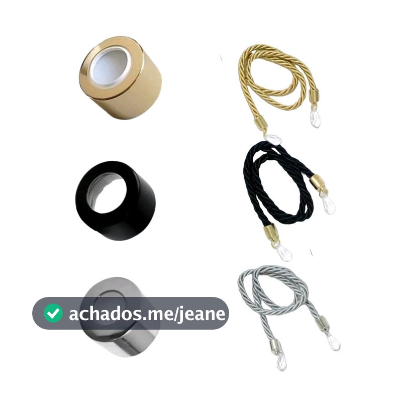 Kit Tampa Difusor De Ambientes e Cordão Decorativo Para Aromatizador De Banheiro