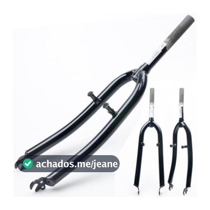 Garfo Aro 26 Sundown MTB Aço Preto Standard 21.1mm Com Pivô