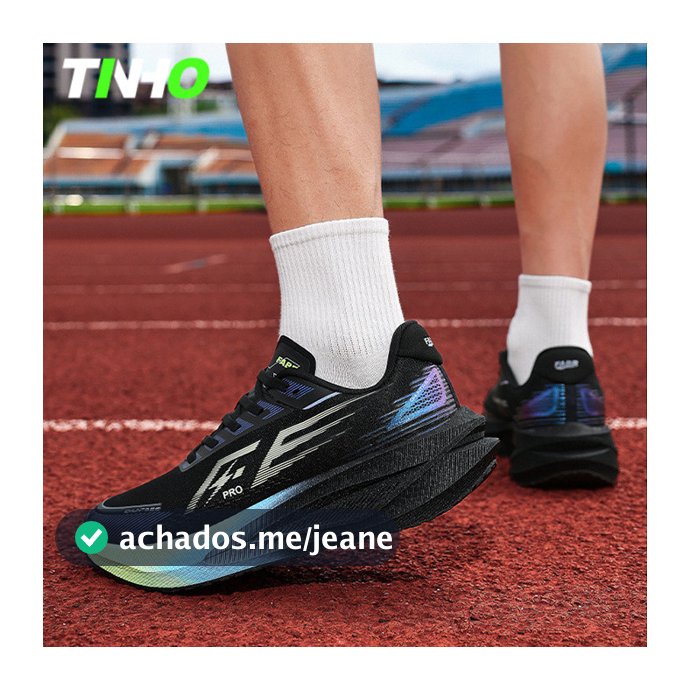 CHUNTA tênis de corrida custo-benefício placa carbono unissex amortecimento leve respirável maratona