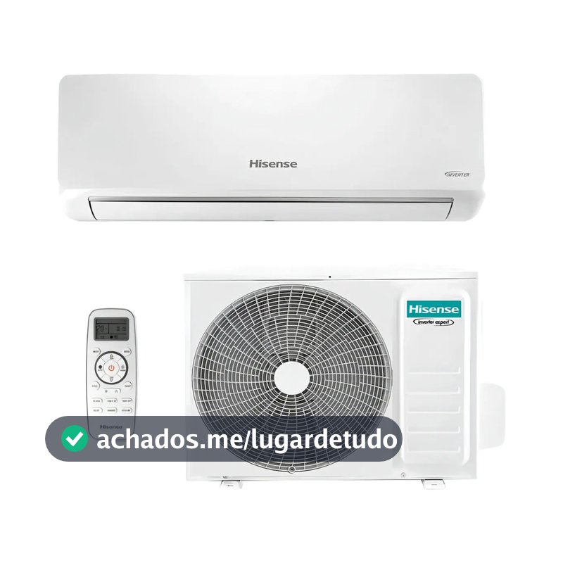 AR CONDICIONADO SPLIT HISENSE 12000BTUS INVERTER WIFI 220V
