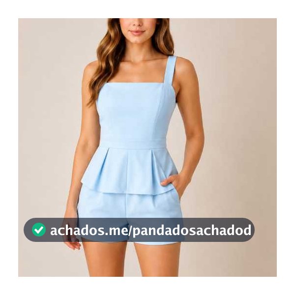 conjunto feminino de luxo+ alfeiateria  peplum  premiun verao 2026