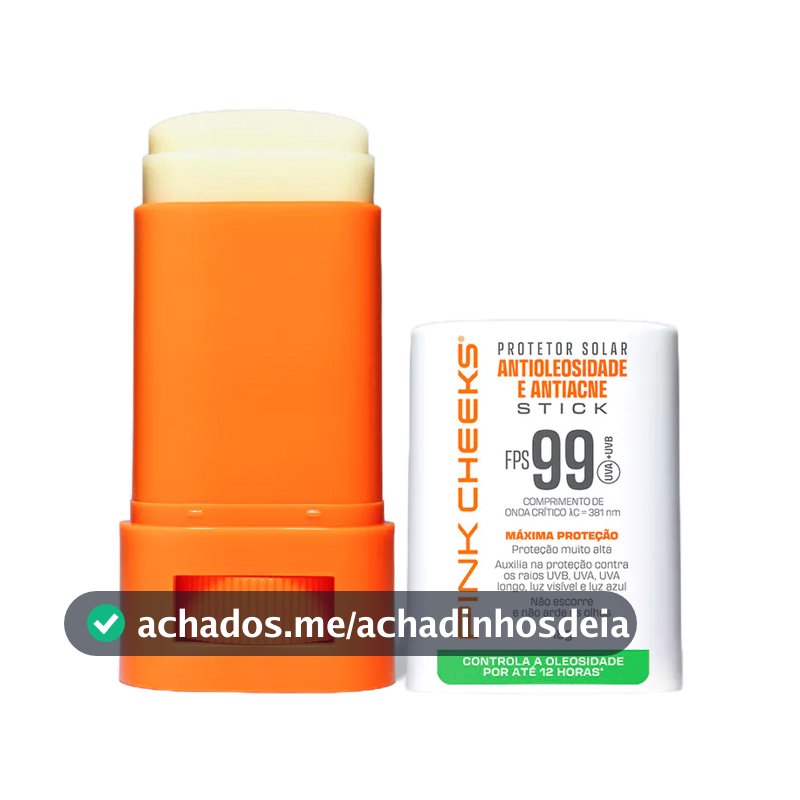 Protetor Solar Facial Antioleosidade  e Antiacne 18g FPS 99 LANÇAMENTO