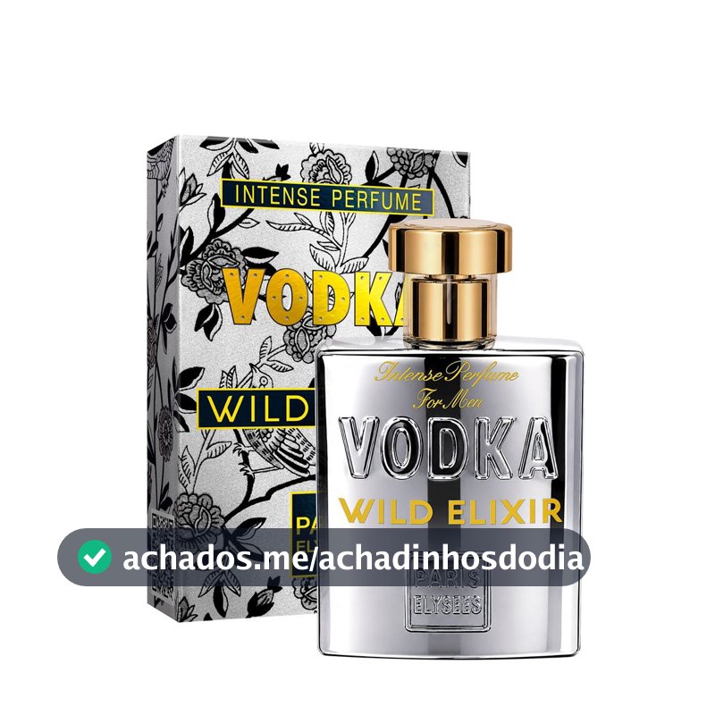 Perfume Paris Elysees Vodka Wild Elixir Masculino EDT 100ml