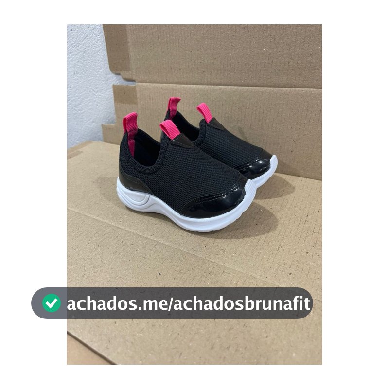 Tênis Infantil Calce Facil Feminino Bevolo Calçados