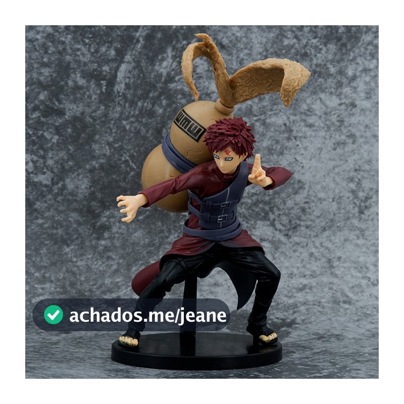 222cm Anime Naruto Figura Gaara DE Ação EM PVC Combate �� Forma DE Estátua DE Cabaça Bonecas Brinquedos Colecioná