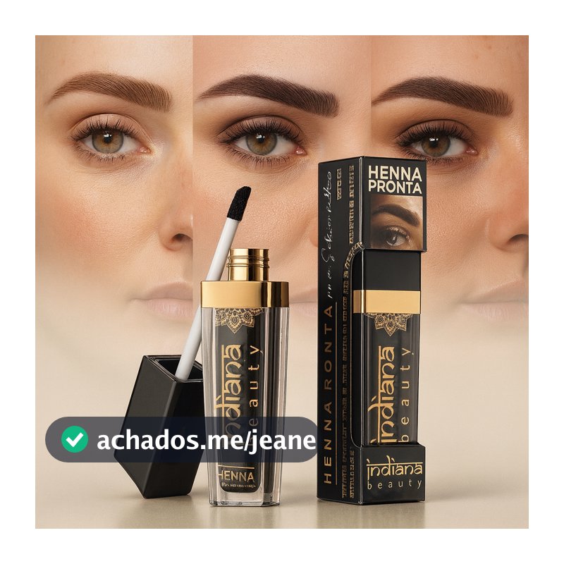 Henna Sobrancelhas Pronta Profissional Indiana Beauty 4,5g