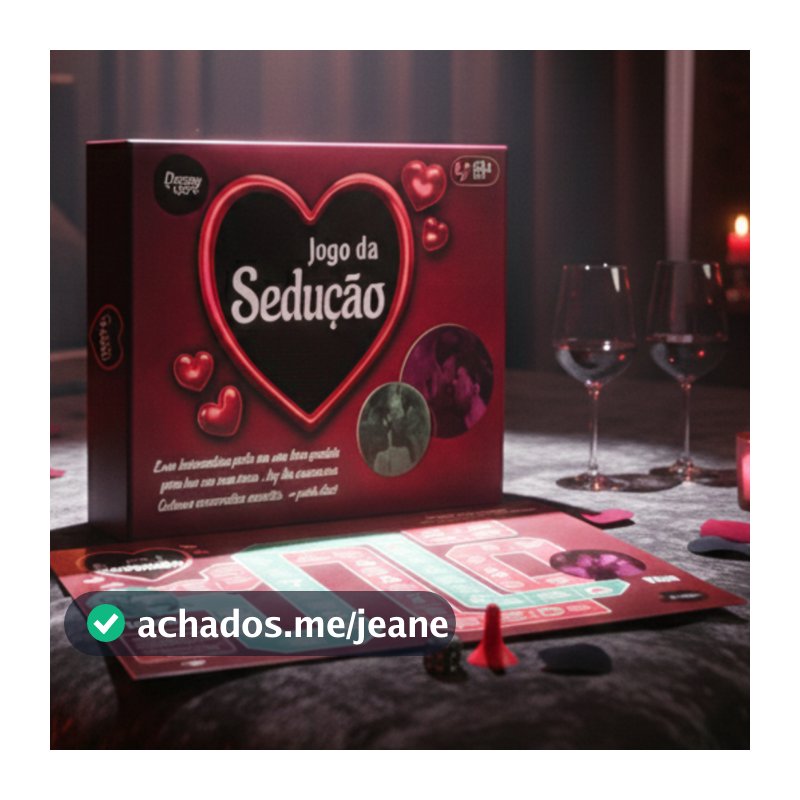 Jogo da Sedução Casal Tabuleiro com Dado e Pinos Diversão ao Cubo Brincadeira para Casais