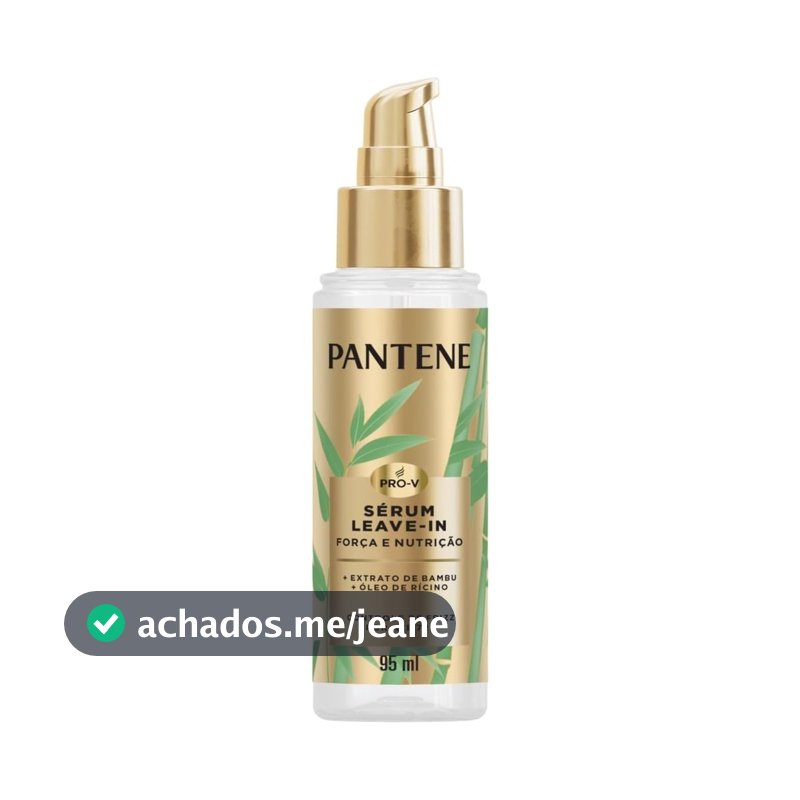SÉRUM LEAVE-IN PANTENE -  FORÇA E NUTRIÇÃO BAMBU - 95ML