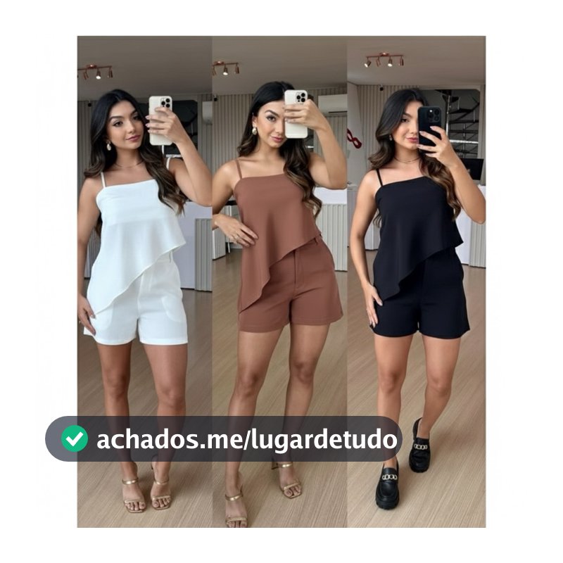 Conjunto Duas Peças Alfaiataria Juliana