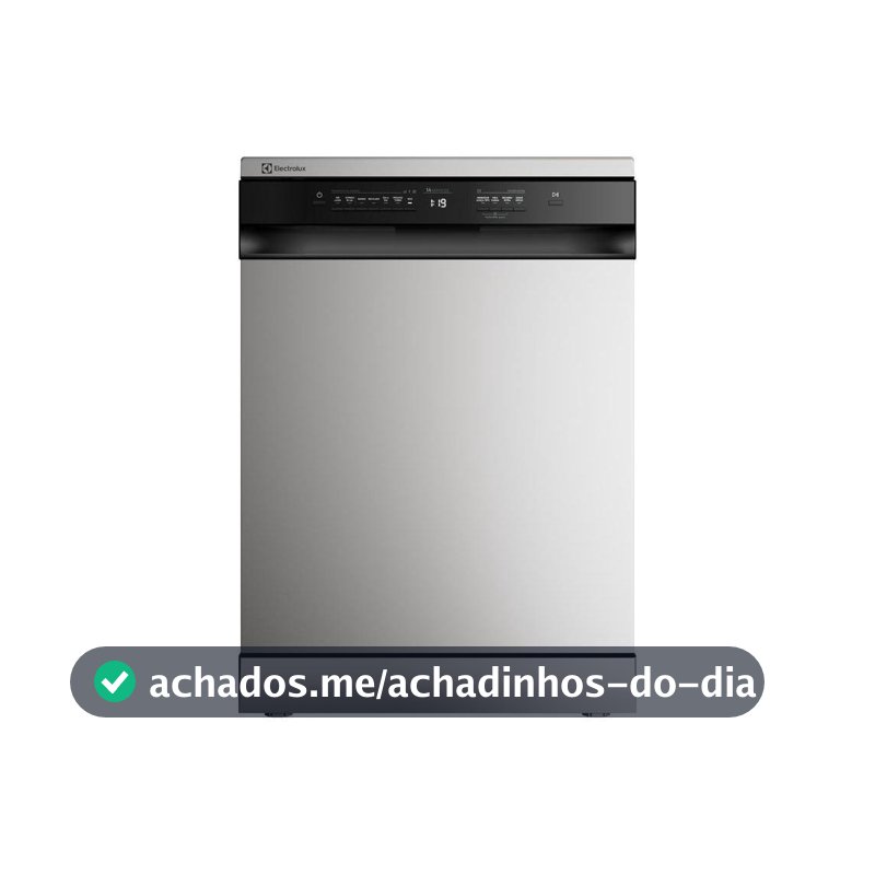 Lava-louças Electrolux 14 Serviços com Função Higienizar LS14E Prata