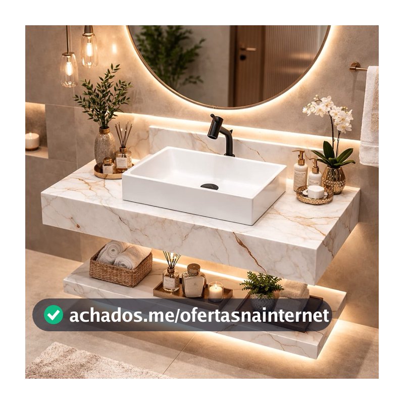 Kit Bancada Elegance em Porcelanato