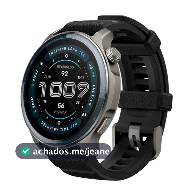 ORIGINAL Relógio Smartwatch Amazfit Balance 2 A2430 Black Preto