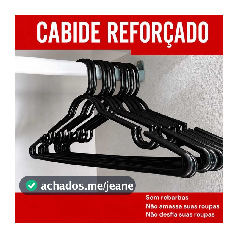 CABIDES REFORÇADOS ADULTO - PRETO