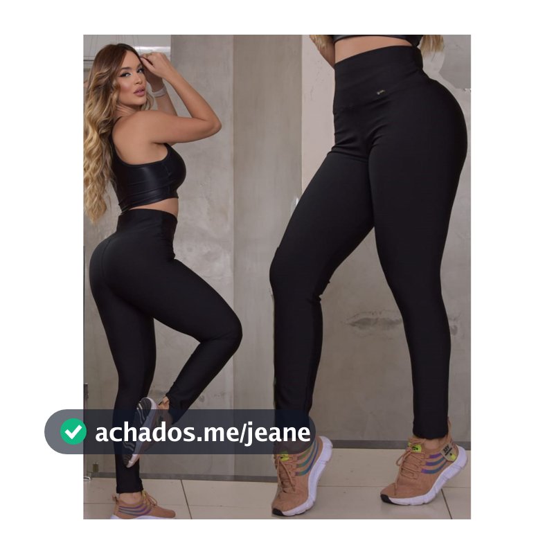 Calça legging Feminina Cintura alta suplex modeladora treino academia dia a dia ioga crossfit musculação
