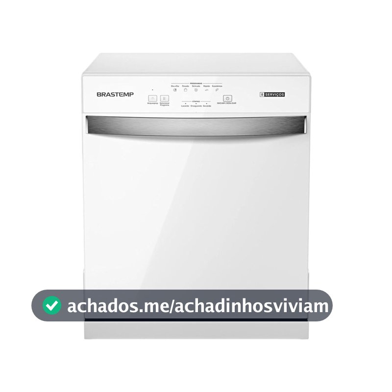 Lava Louças 8 Serviços Brastemp Branca - BLF08BB