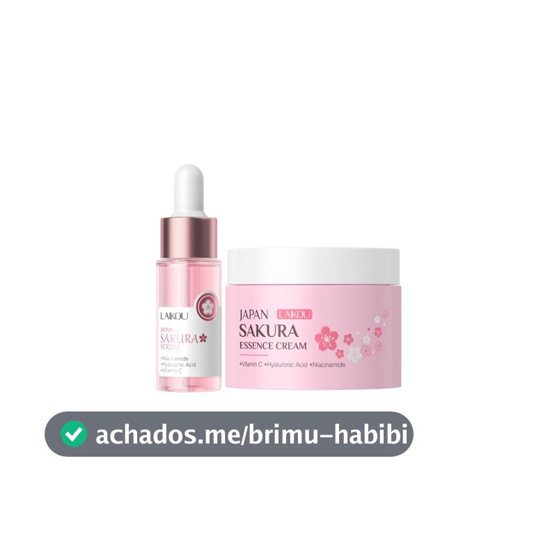 LAIKOU Japão Creme Facial Sakura Reduz Rugas Soro Anti-Envelhecimento Flores de Cerejeira