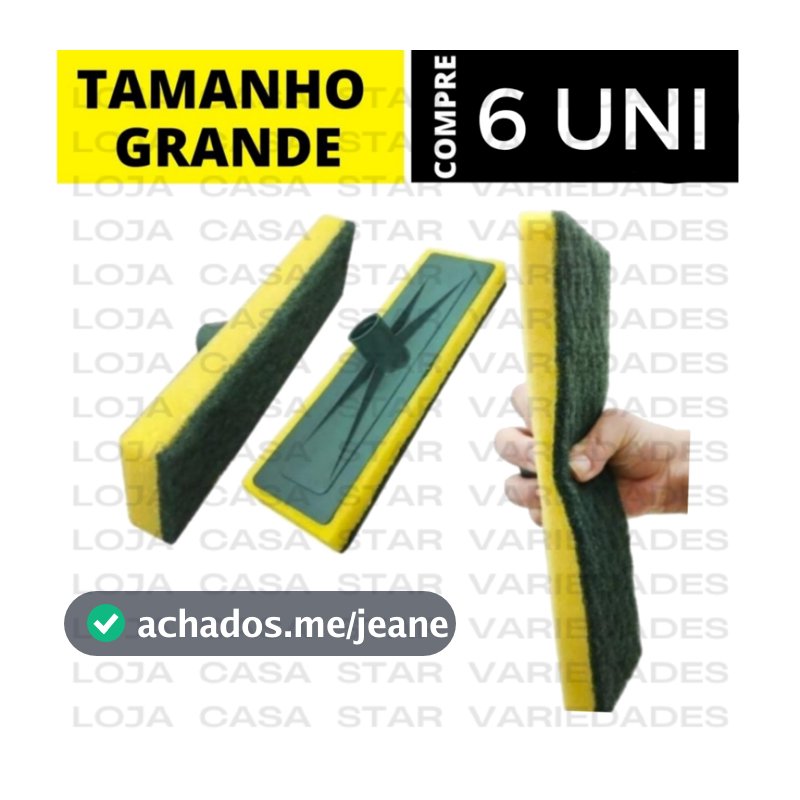 kit lava azulejo esfregão rodo abrasivo esponja piso esfregao  limpeza pesada rodo esfregões limpa chão
