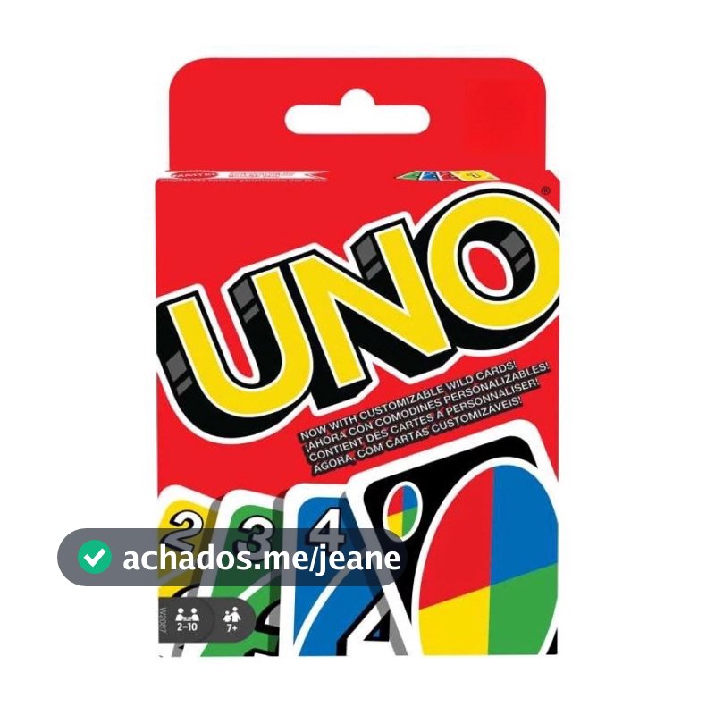 Jogo de Cartas Uno - 108 Cartas - Versão Verão - Presente e Brinde