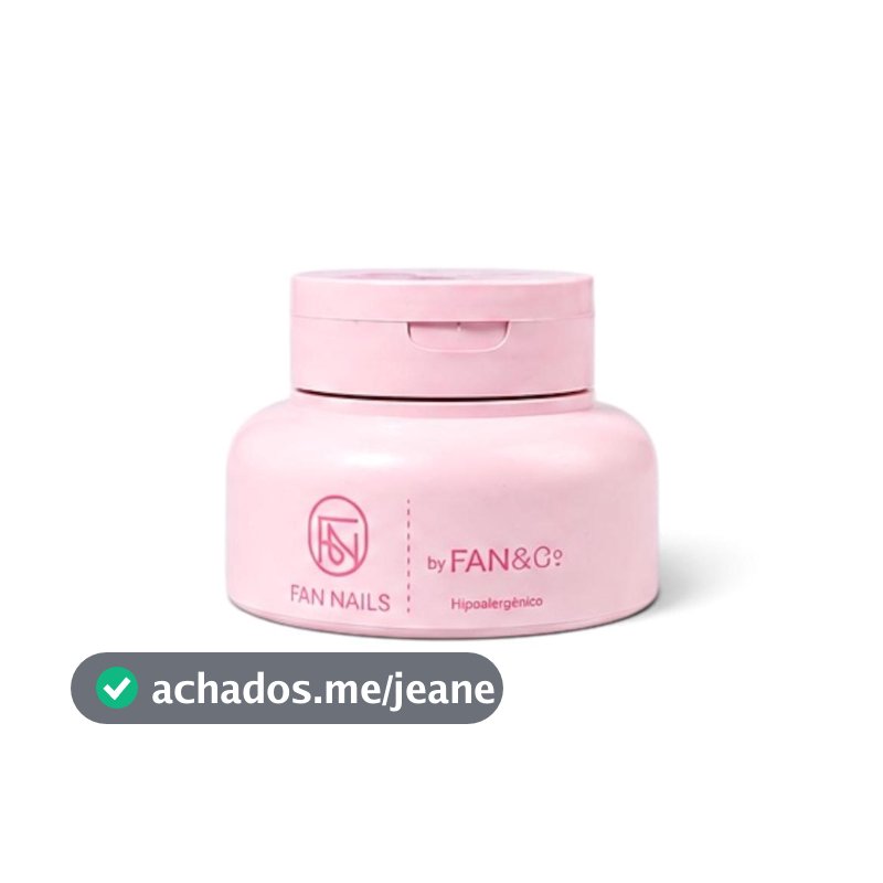 Gel IA Fan Nails 15 ml Hipoalergênico com Anvisa