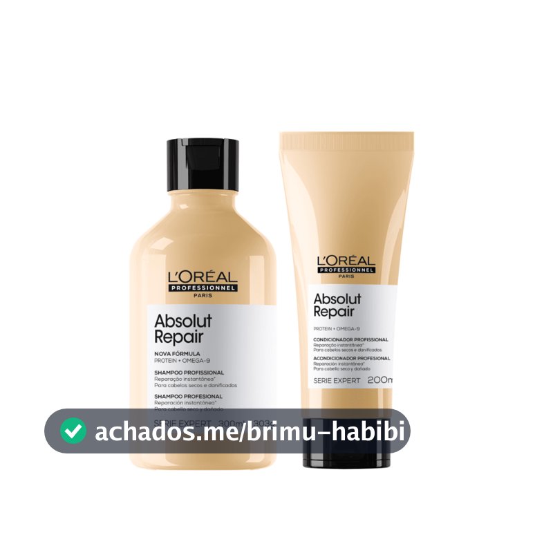 Kit Absolut Repair Shampoo e Condicionador Loréal