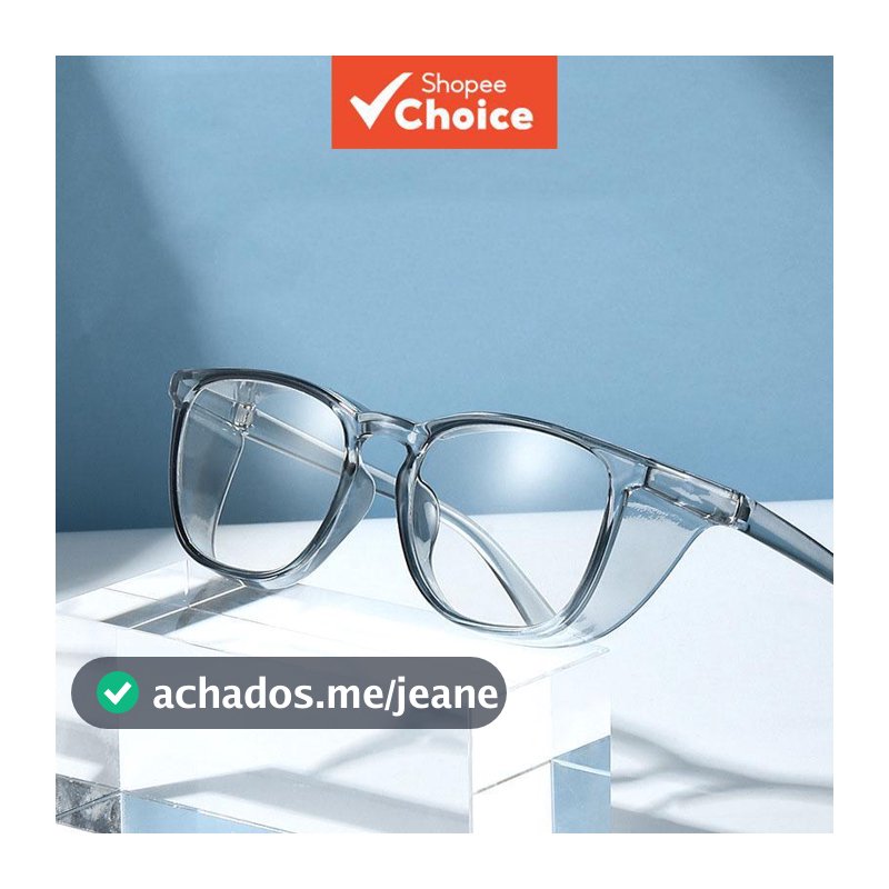 Óculos De Segurança À Prova De Vento , Anti-Pólen , Armação De 146x46mm , Duas Opções De Lentes : Proteção Contra Radiaç