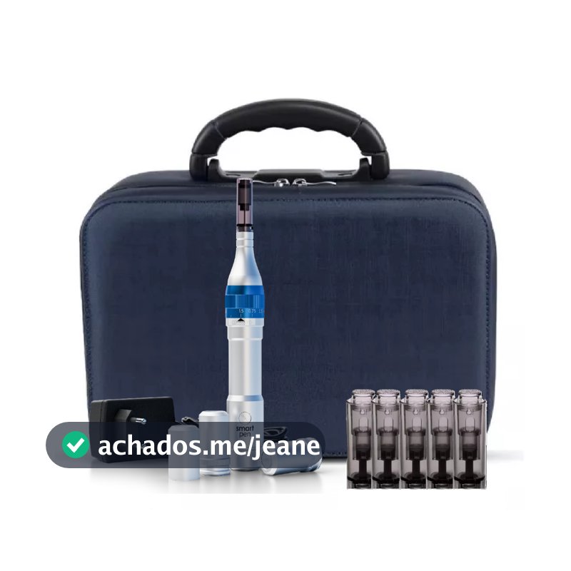 Caneta Dermapen Sem Fio Microagulhamento Smart Gr C/anvisa