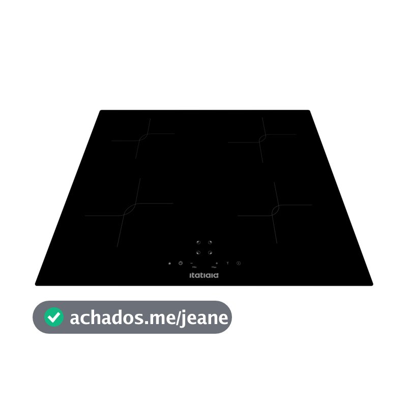 Cooktop de Inducao Itatiaia Master 4 Bocas 220V Mesa Vitroceramica Touch