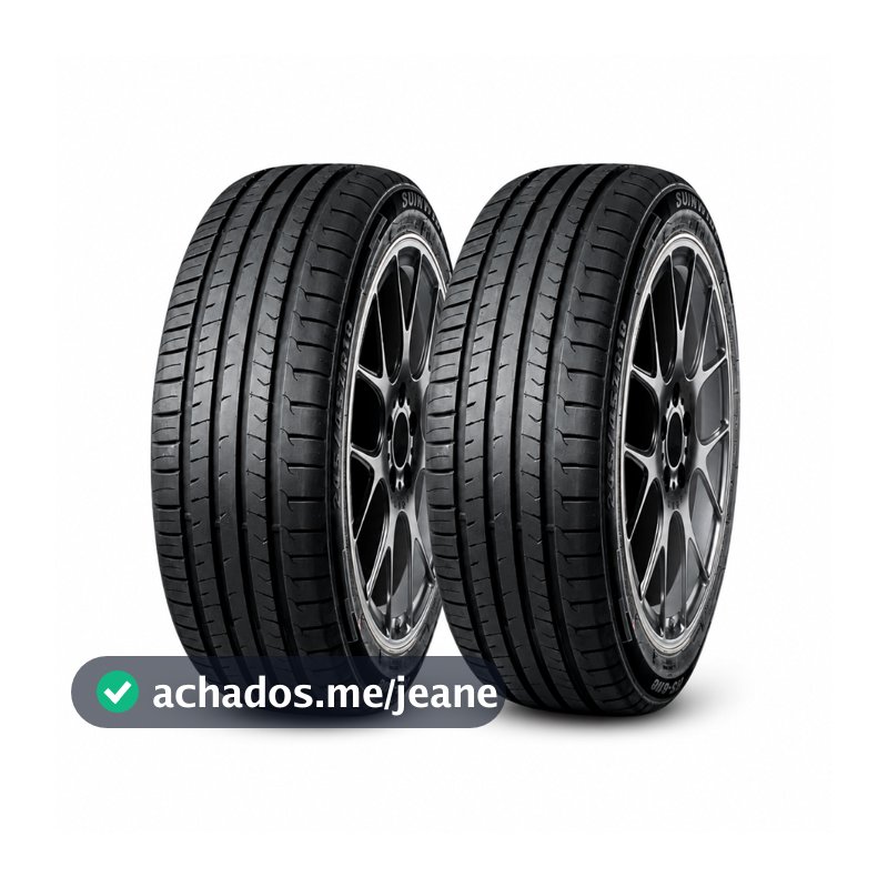 Jogo 2 Pneus Aro 18 Kpatos 225/45ZR18 95W XL FM601/0616 Alta Performance Reforçado Par Kit
