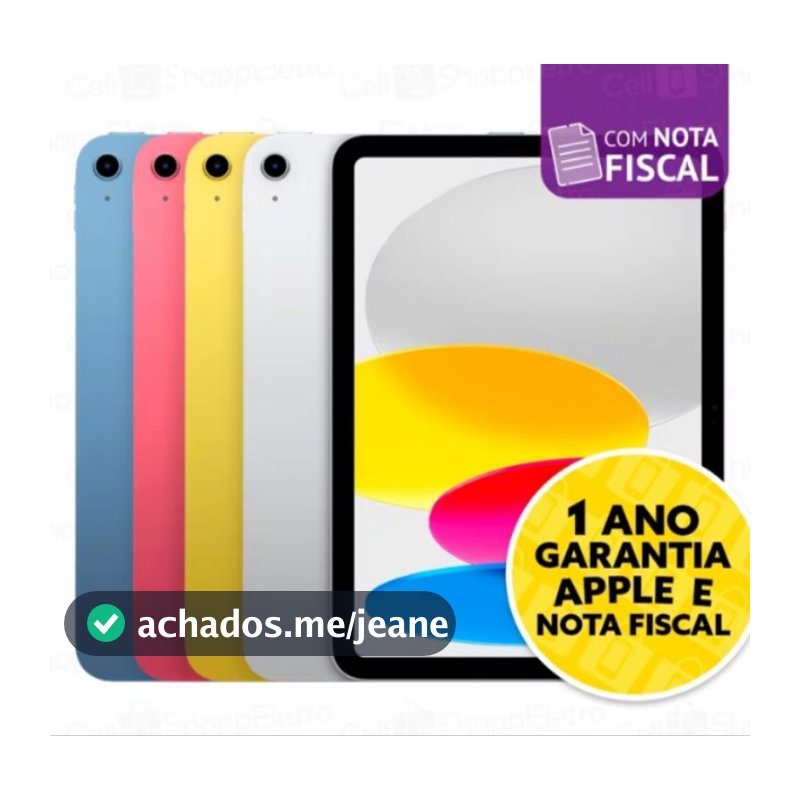Apple iPad 11 Geração A16 256GB Wi-fi Tela 11pol Original Novo Lacrado com Garantia Apple de 1 ano