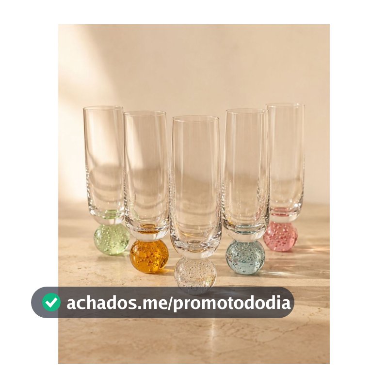 Taça Champanhe 300ML Esfere Bubble