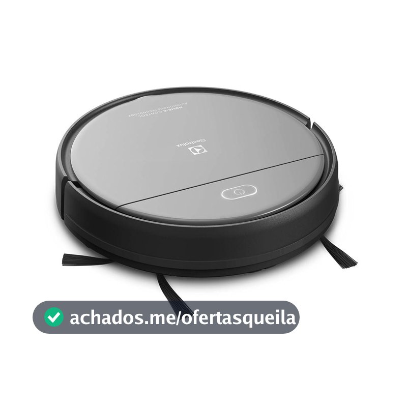 Robô Aspirador de Pó Electrolux 3 em 1 com Sensor Antiqueda Experience até 2h20 min Cinza (ERB20)