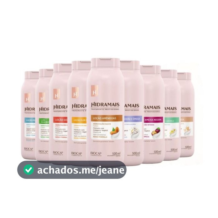Hidratante corporal Hidramais 500ml ou 200ml