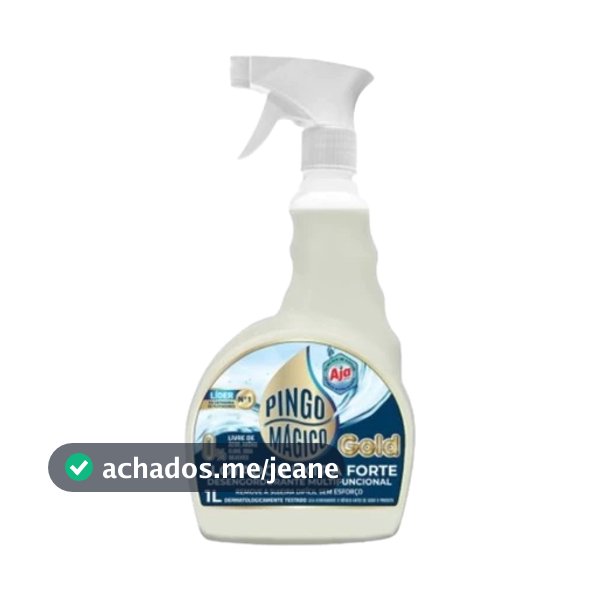 Pingo Mágico Gold Flotador Desengordurante Premium Extra Forte - 1L
