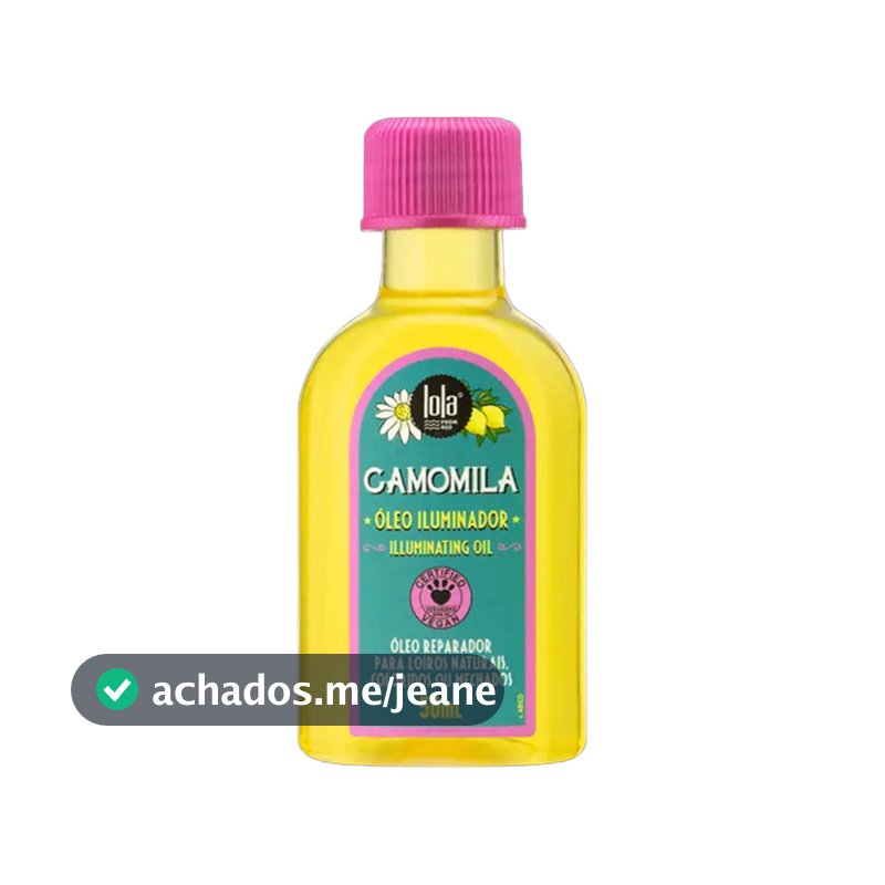 Oleo Iluminador Lola Cosmetics Camomila 50ml