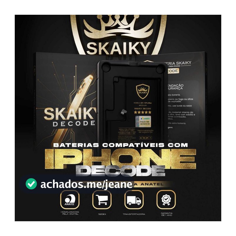 Célula De Carga Sem mensagem Compatível com IPHONE DECODE Alta Capacidade SKAIKY A Mais Recomendada do Mercado