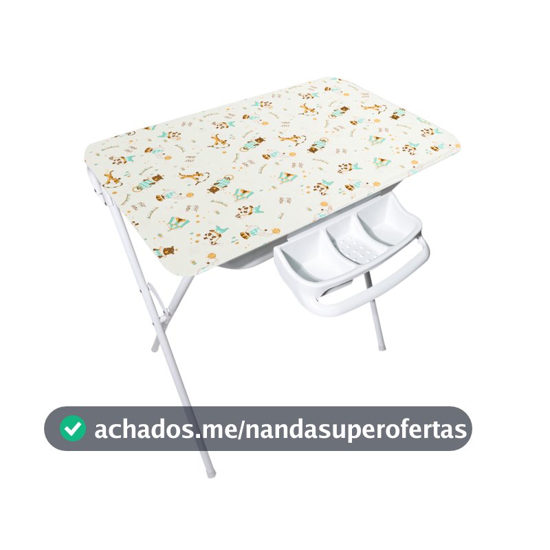 Banheira Luxo Suporte Trocador Saboneteira Star Of The Show