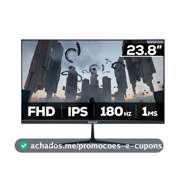 Monitor Gamer TGT Altay TS6, 23.8 Pol, IPS, FHD, 1ms, 180Hz, HDMI/VGA, TGT-ATTS6-BL02