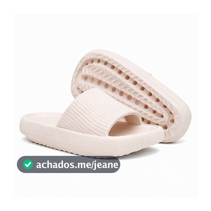 Chinelo Nuvem Slide Ortopédico Feminino Masculino Macio Confortável Flexível