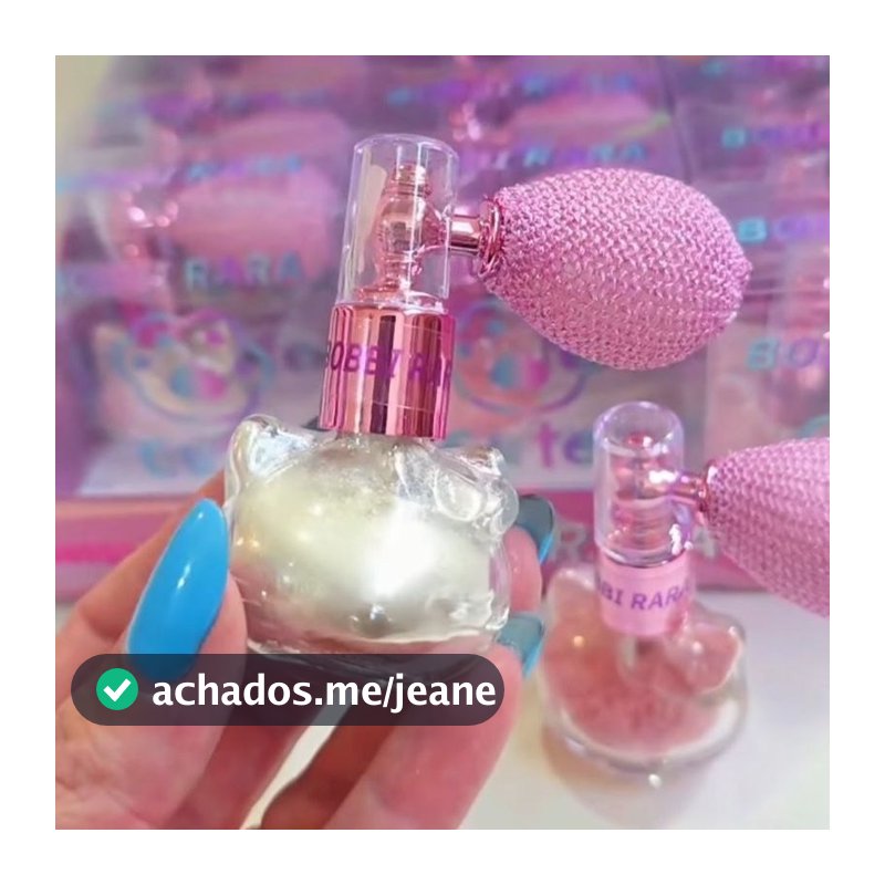 Iluminador Em Pó Finíssimo Com Borrifador - Pó De Noiva Formato Cabeça Da Gatinha Kitty| Branco Perolado Rosé Cintilante