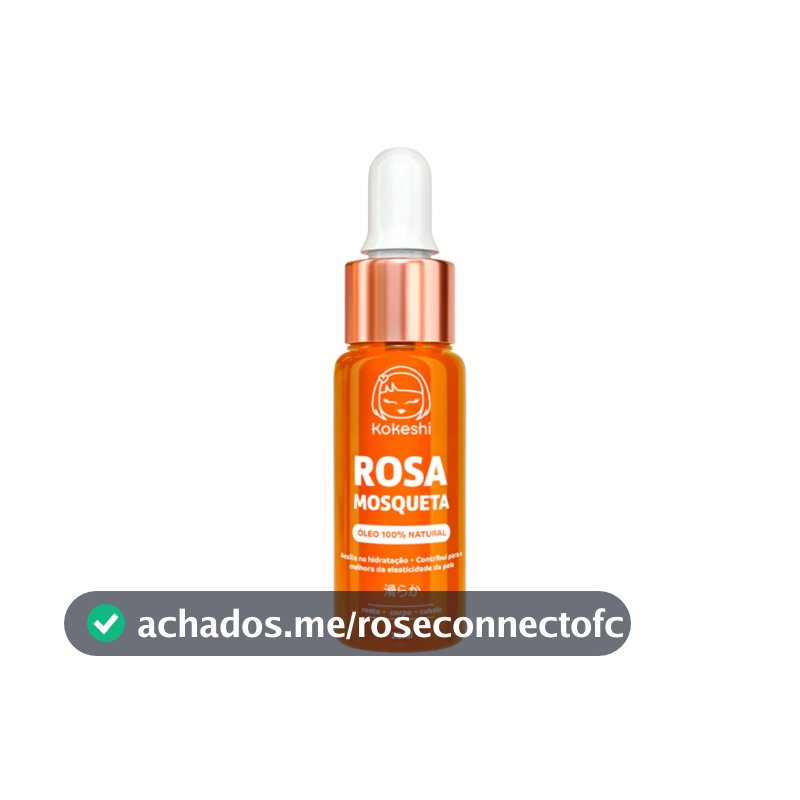 Óleo de Rosa Mosqueta 100% Puro Natural Kokeshi Reparação e Hidratação 20ml