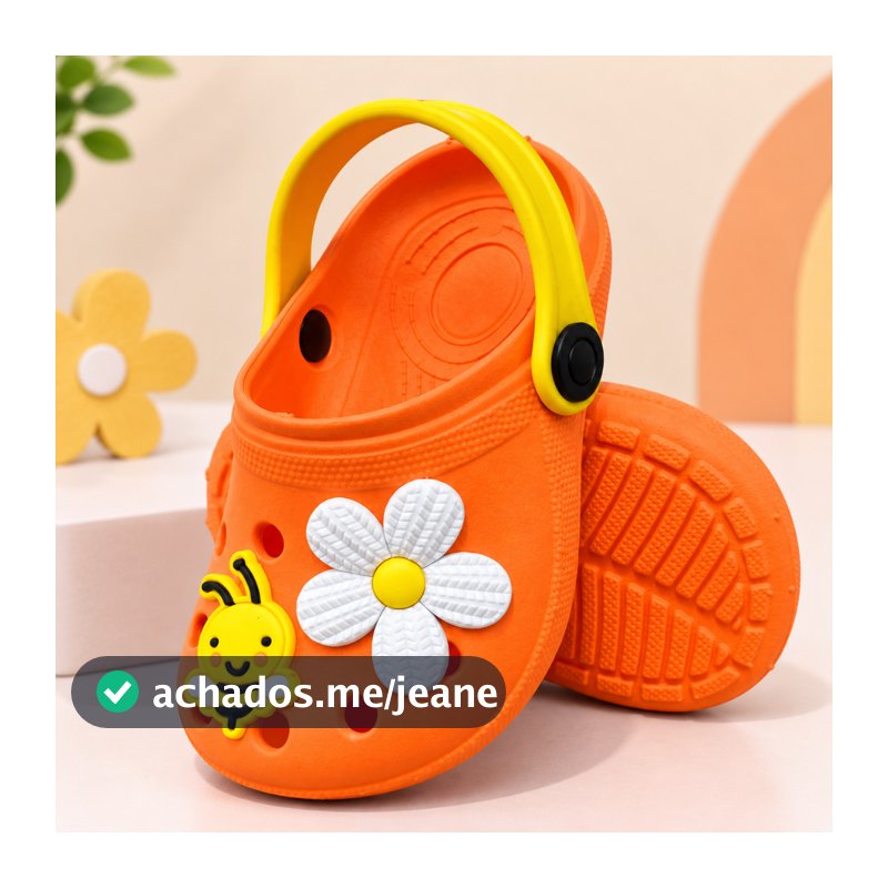 Sandália  Infantil Papete Chinelo Feminino Dia a Dia