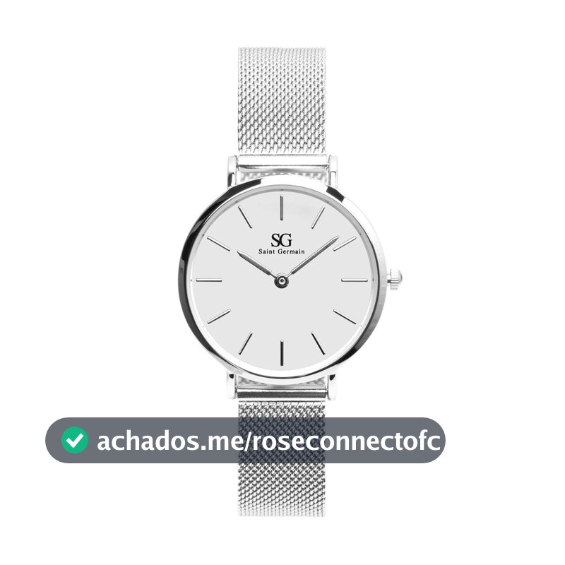 Relógio Feminino Prata Saint Germain Harlem Silver 32mm