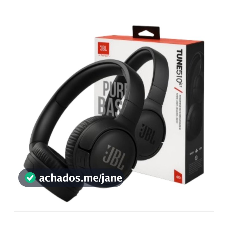 Fone de Ouvido Bluetooth Sem Fio J760- Cancelamento de Ruído Conforto